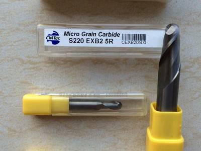 台湾西门德克（CMTec）5R铝合金用球头钨钢铣刀（二刃）图1