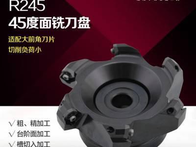 NEXTCUT刀具 45度平面铣刀盘 R245-63/80/100/125/160/200铣刀盘图3