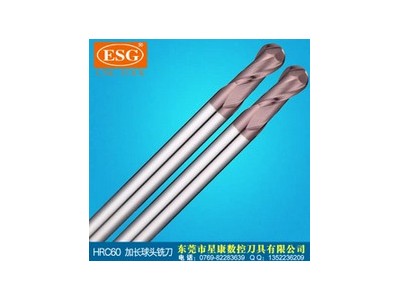 合金铣刀加长柄球头刀合金刀60度台湾进口数控刀具台湾 ESG E600   2R*2T*4D*75L图5