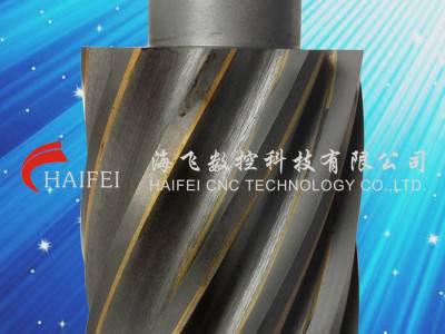 螺旋刀 螺旋削薄刀 螺旋立铣刀 钨钢鞋材刀具图2