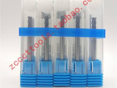 金鹭UP210-S4-48度4刃平头钨钢立铣刀直径1-20mm通用加工耐磨图5