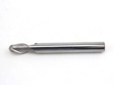 NEXTCUT钨**具 AL铝合金加工专用AL-R5-d10-75-2T二刃铝用球头立铣刀1.0-6.0mm图1