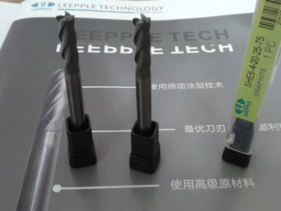 供应进口石墨电极加工刀 石墨平底/球头/R角铣刀批发图3