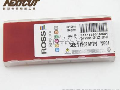 ROSS模具铣刀片 型号SEEN1203AFTN N501 45度刀盘通用刀片图1