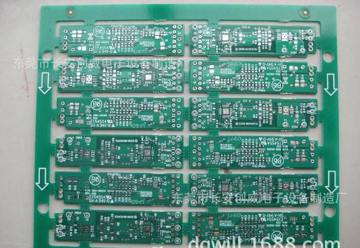 全网爆款畅销曲线视觉全自动刚性PCB板铣刀式程序分板机,CW