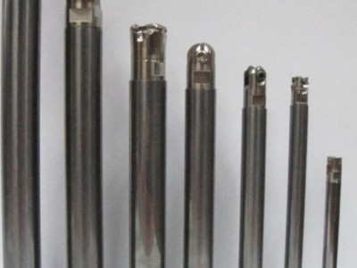 钨钢抗震刀螺纹锁牙式铣刀杆可换式硬质合金刀杆HC24-150-M12图1