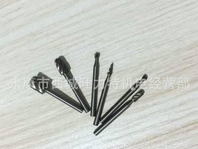 电磨配套 6件套木用高速钢旋转锉 木工铣刀 木头雕刻 刻花刀6PC图1