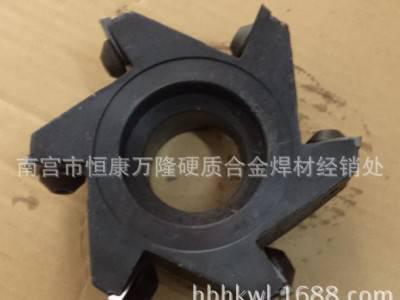 **盘Φ125可转位三角立铣刀盘6齿装三角刀片蘑菇螺钉上压式图2