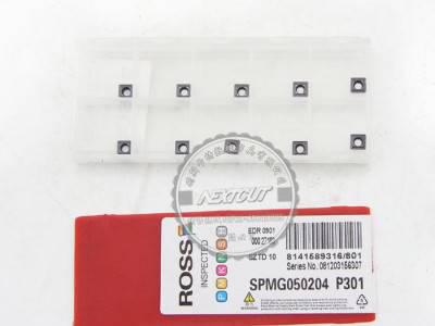 ROSS模具铣刀片 SPMG060204DT P301 快速钻U钻通用加工刀片图2