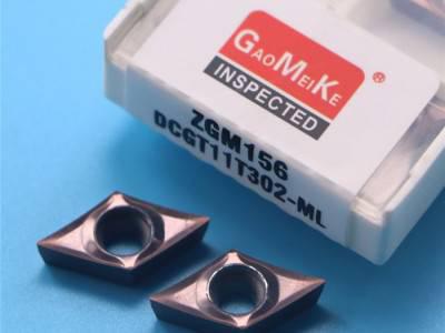 GAOMEIKE DCGT11T302-ML 精车刀片 高光镜面刀 钛合金精车刀片 内孔精车刀片 前扫车刀片图2