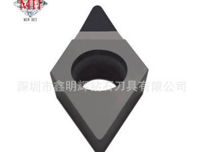 精加工钻石刀片 金属数控车刀片 精密内孔车刀片 PCD车刀粒图1
