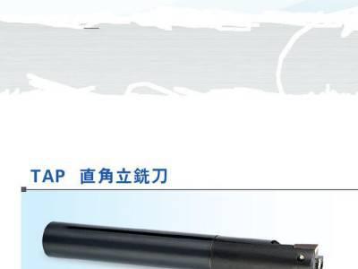 台湾进口舍弃式直角台肩高速立铣刀杆R0.8CNC数控刀具图3