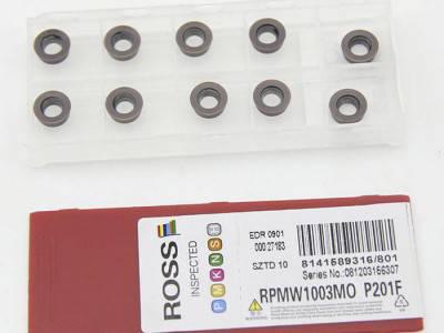 ROSS模具铣刀片 型号RPMW1003MO P201F 通用材质薄R5圆刀片图3