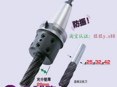 代购            日本代购MST夹头强力防振侧固式铣刀柄BT50-SLZ32-105刀把图1