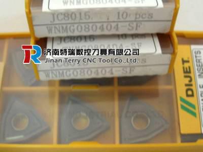 戴杰精加工数控外圆车刀片钢件WNMG080404-PG JC110V图1