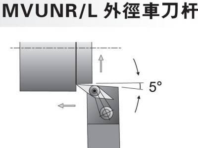 MVUNR/L外径车刀杆 数控车床刀具 车削中心刀具 CNC数控刀具图2