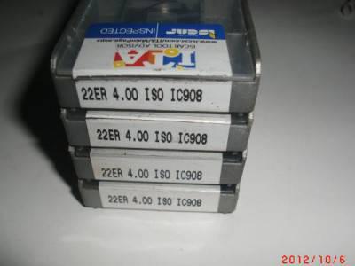 伊斯卡螺纹刀片22ER 4.0ISO IC908图1