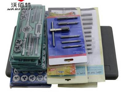 合金钢公制丝锥板牙套装丝攻攻丝器手用手动攻牙绞手扳手五金工具图2
