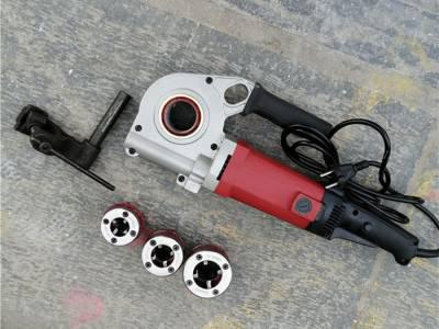 1寸镀锌管电动套丝机 手持式板牙水管绞板套丝工具图7