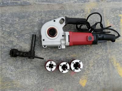 1寸镀锌管电动套丝机 手持式板牙水管绞板套丝工具图5