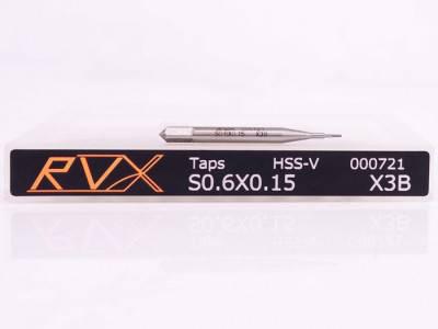 RVX高品质公制微小径含钴高速钢S0.6挤压丝锥丝攻机用丝锥丝攻不锈钢铝铜铁专用通孔尖头盲孔平头替代进口量大价优**图2