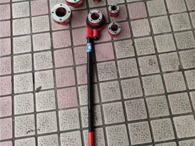 4分-2寸手动套丝机 管子绞板 丝锥板牙轻型管子套丝机图5