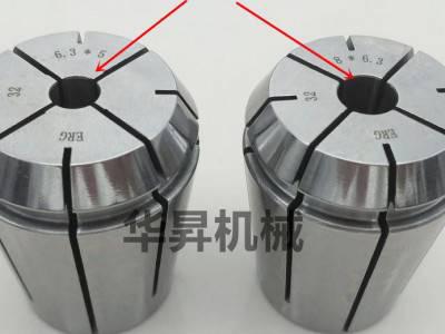 华晟 ERG16攻丝夹头攻丝锥ER16弹性筒夹 丝锥刚性攻牙嗦嘴图3