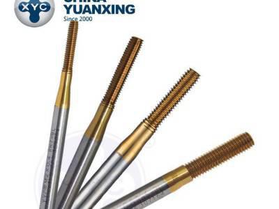 XYC挤压丝锥无屑丝攻机用丝攻通孔盲孔加工镀钛M1.7 M1.8丝锥图3