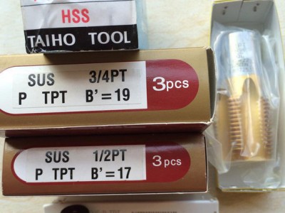 TOSG不锈钢用P型英制管牙丝锥3/4-14PT图1