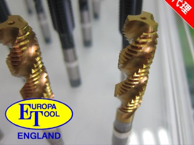EUROPA TOOL进口代理ET英国欧霸 镀钛螺旋丝锥 公制美制高速钢HSS 机用图3