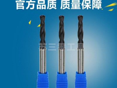 直销整体硬质合金麻花钻头直柄合金钻头涂层定制加工图2