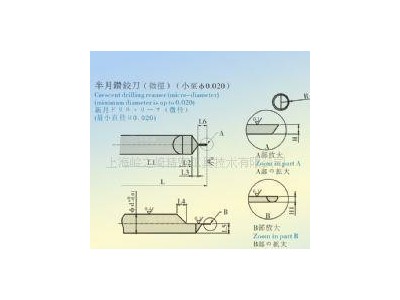 半月钻铰刀图1
