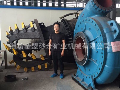 阜新绞吸式抽沙船遇到生活垃圾使用设计铰刀图3