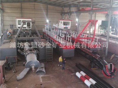 江苏河道清污船 江苏徐州全液压河道清污船改装铰刀头功率大吗图2