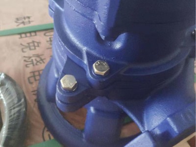上海翊顾** WQAS15-15-1.5型号双铰刀式切割型潜水排污泵 养殖厂抽粪泵 离心泵欢迎来电咨询图4