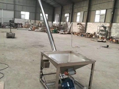 创博机械 GX管式不锈钢螺旋绞龙 食品级不锈钢铰刀 不锈钢绞龙非标订做图1