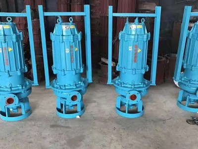 80ZJQ-50-20-7.5ZJQ NSQ潜水渣浆泵 潜水抽砂泵 立式吸砂泵 铰刀式泥浆泵 机械密封图1