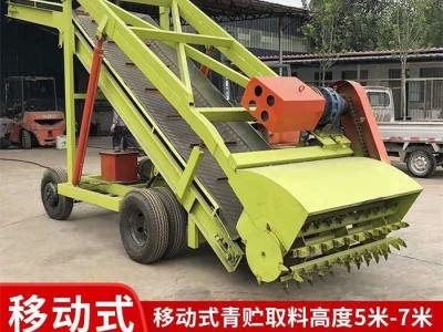 高空草垛自动扒料机是饲草铰刀扒料机黑龙江生产自动扒料机图4