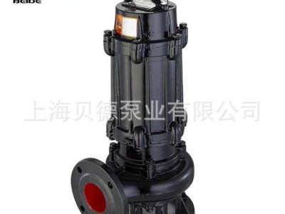 上海贝德WQ排污泵污水泵潜水排污泵带铰刀潜污泵污水提升泵厂家现货图2