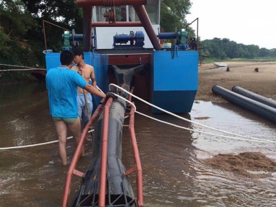 永胜疏浚YS-82 专业射流船厂家 射流船加装液压铰刀 300立方射流船制造商图5