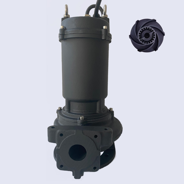 珂莱尔MP铰刀泵 潜水切割泵 0.75kw220v家用小型潜水排污泵