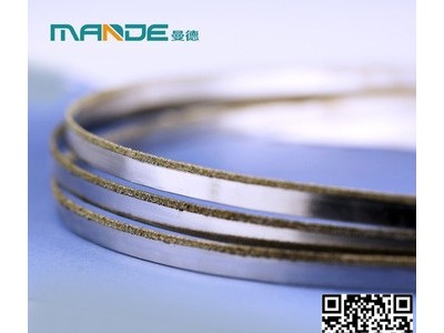 曼德MD5918金刚石工具双金属带锯条铰刀金刚石钢锯架铰刀车刀无接缝环形带切割五金工具配件图3