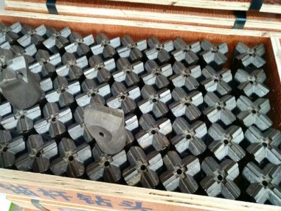 隧道开山凿岩40mm十字型凿岩钎头马蹄型十字普兰卡**合金钻头图3