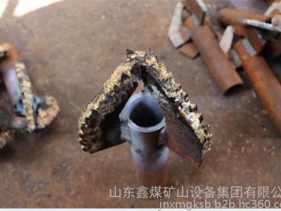 鑫煤XM 三翼打土钻头 水井钻机钻头 合金钻头图1