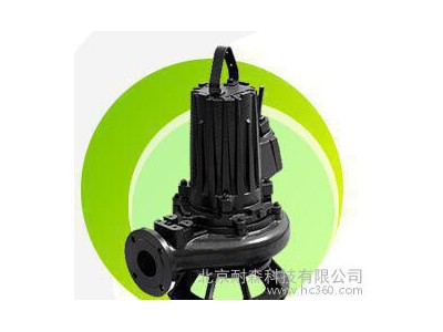 直销凯泉连成东方博山双轮泵切碎式不锈钢带铰刀潜水排污泵图2
