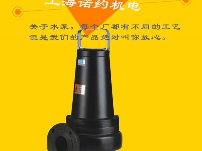 切碎式潜水排污泵 带绞刀污水污物泵 3寸铰刀泵 化粪池泵图3