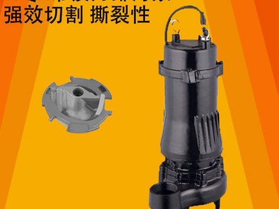 带铰刀切割装置抽粪泵 离心泵 厕所抽粪泵  化粪池沼气池专用图1