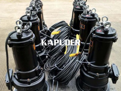 3kw潜水铰刀泵 切割泵 撕裂泵 MPE300-2M 凯普德图2