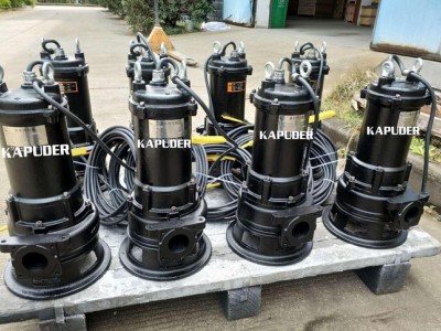 3kw潜水铰刀泵 切割泵 撕裂泵 MPE300-2M 凯普德图3