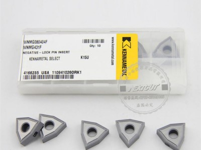 美国肯纳车刀片 WNMG080408F K15U 钢件铸件通用加工镗刀片                本司代理图2